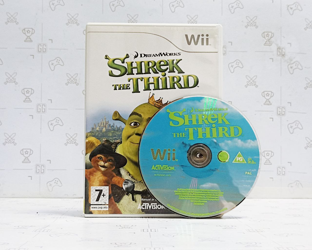 Shrek The Third (Nintendo Wii, Английский язык) по цене 1 440 ₽ от магазина  Гуд гейм